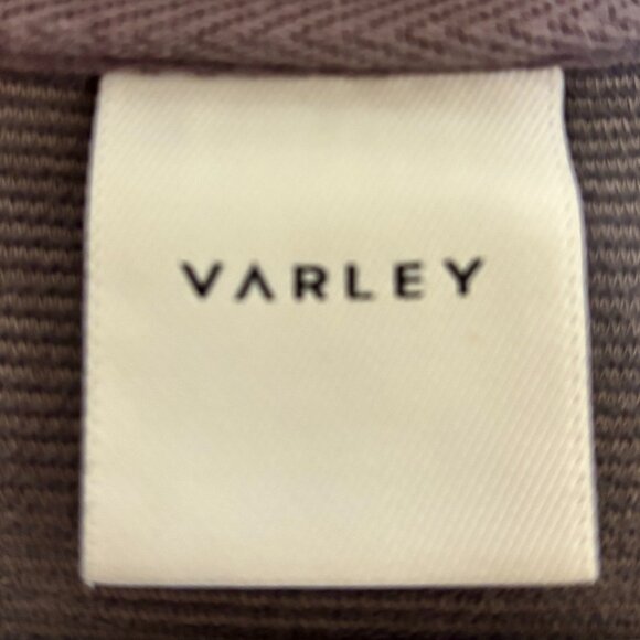 Varley Vine Oversized Half-Zip Pullover Rib Knit Charcoal Gray Women's Small - Picture 7 of 8